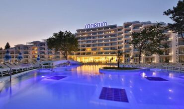 BULGARİSTAN`DA DENİZ TATİLİ TURU! ALBENA 5* MARITIM HOTEL PARADISE BLUE 3 GECE 4 GÜN (YARIM PANSİYON)